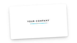 Simple business card template